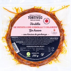 tortilla vegana calabizo