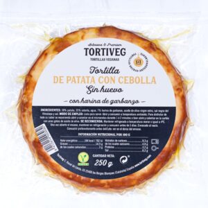 tortilla vegana patatas